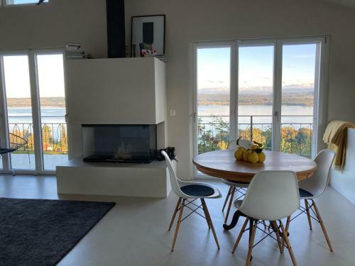Villa Traumhaftes Ferienhaus Mit See- Und Alpenblick