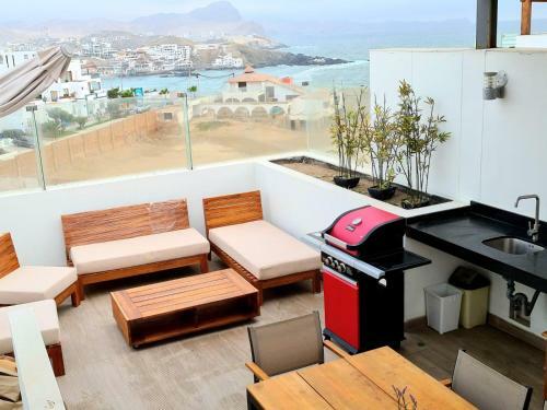 Apartamento Triplex Con Piscina En Ocean Reef - San Bartolo
