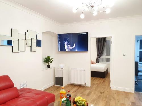 Apartamento Glasgow Comfortable And Modern 3 Bedroom Mid Terraced Villa