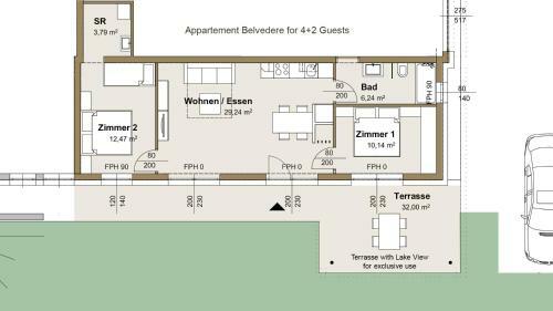 Apartamento Appartement Belvedere