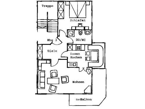 Apartamento Ferienwohnungen Haus Wiesengrund