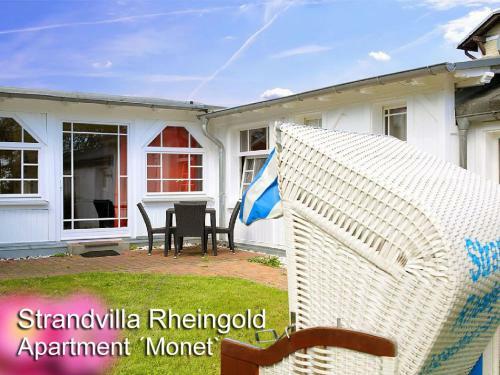 Apartamento Strandvilla Rheingold - Ferienwohnung Monet