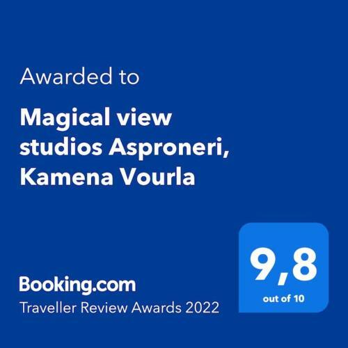 Apartamento Magical View Studio 2 Asproneri, Kamena Vourla