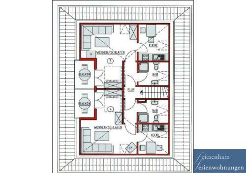 Apartamento Friesenhain Ferienwohnungen