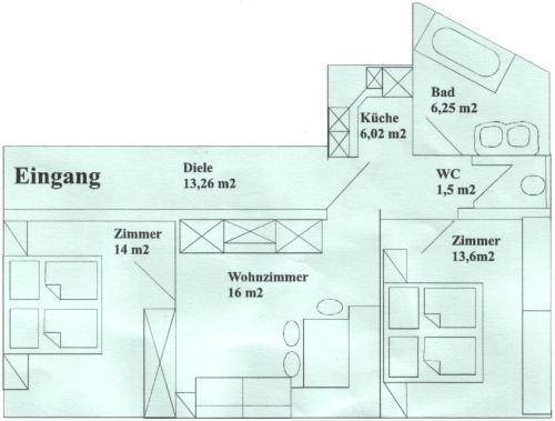 Apartamento Ferienwohnung Moritz