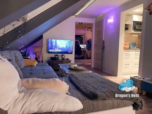 Apartamento Dragon?s Nest: Cozy & Modern Attic Loft Nuremberg