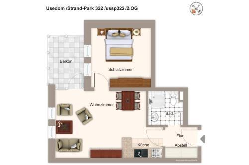 Apartamento Strand-park Strand-park 322