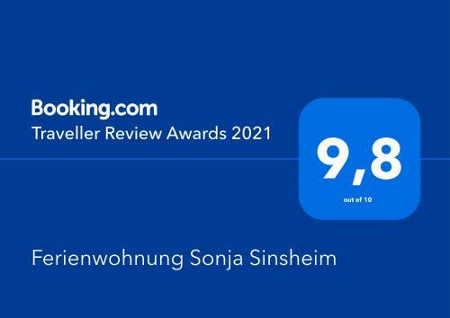 Apartamento Ferienwohnung Sonja Sinsheim