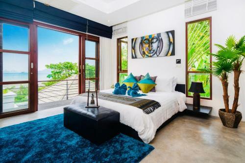 D-lux 4 Bed Sea View Villa With Private Beach