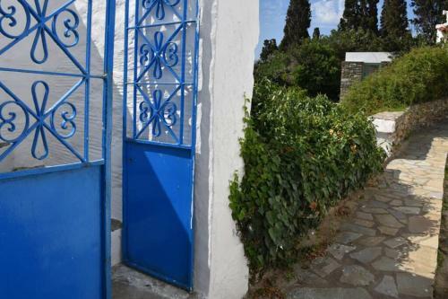 Traditional Cycladic House With View In Andros