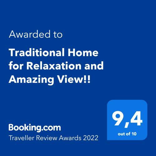 Apartamento Traditional Home For Relaxation And Amazing View!!