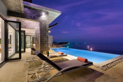 Location Villa de Luxe Koh Samui - Piscine Vue Mer-