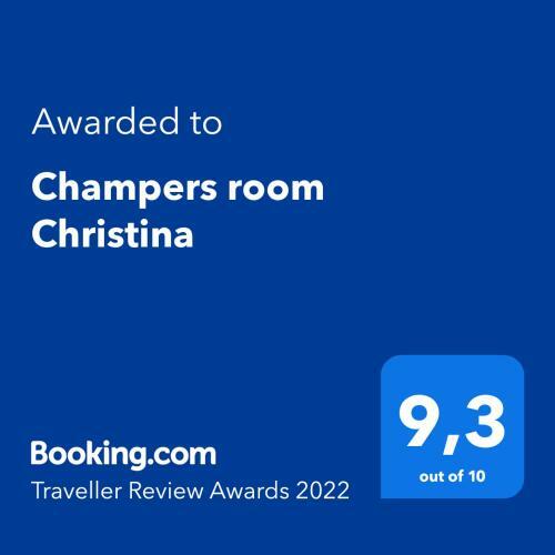 Apartamento Champers Room Christina