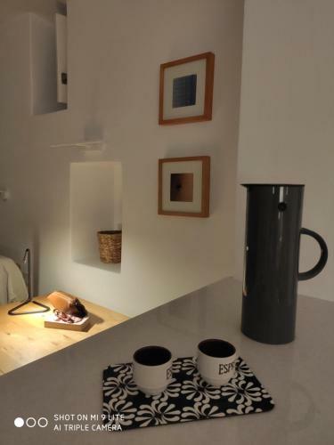White Cycladic Town House With Sea Vew