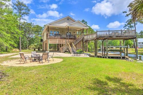 Bayou La Batre Stilted House On Snake Bayou!