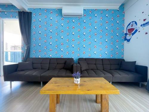 Apartamento The Wave Residence By Hcstay Management((Doraemon Theme)
