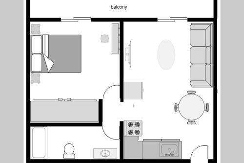 Apartamento Airy Flat At Xenios Avlais