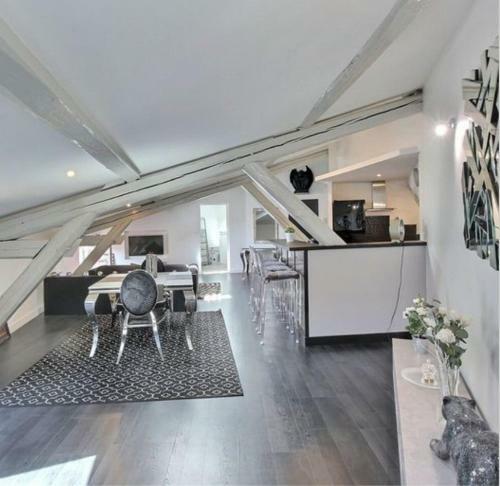 Apartamento Loft, Centre Ville, Atypique de 100m2