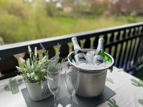 Apartamento Ferienwohnung Wiesenblick
