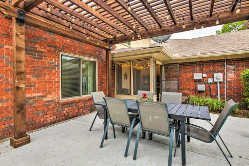 Modern Coppell Retreat With Patio And Fire Pit!