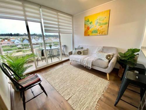 Apartamento Hermoso Y Acogedor Depto. Con Piscina En Conc�n