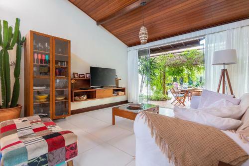 Casa 40 Metros Do Mar Com Piscina Privativa - Completa 4 Suites