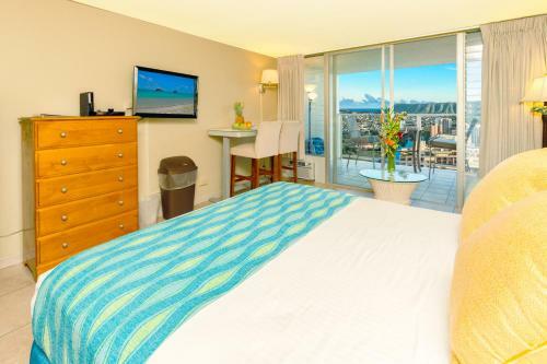 Apartamento 43rd Fl. Studio With Ocean And Diamond Head Views