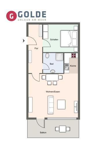 Apartamento Luv Und Lee Appartement Boje 64