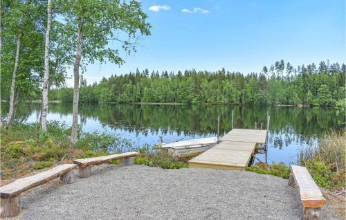 Nice Home In Holmsj� With Sauna And 3 Bedrooms