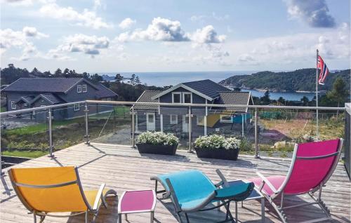 Five-bedroom Holiday Home In Lindesnes