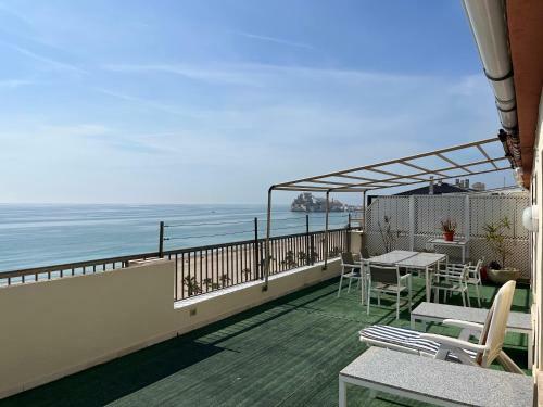 Apartamento �tico En Pe��scola A Primera L�nea de Playa