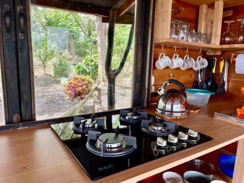 Villa Unique Wooden Cabin With Stunning Views