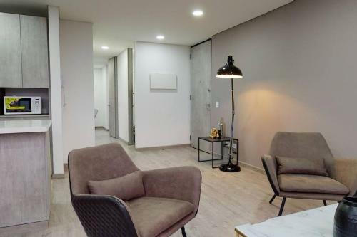 Espectacular Apartamento de 2 Hab Con Balcon