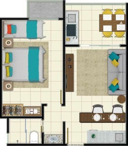 Apartamento No Ol�mpia Park Resort (Melhor Pre�o!)