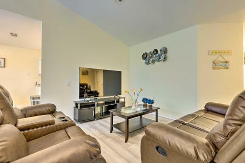 Single-story Home With Patio, 5 Mi To Beach!