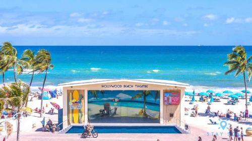 5 Rooftop Pool Balcony With Ocean View Hollywood Beach Broadwalk