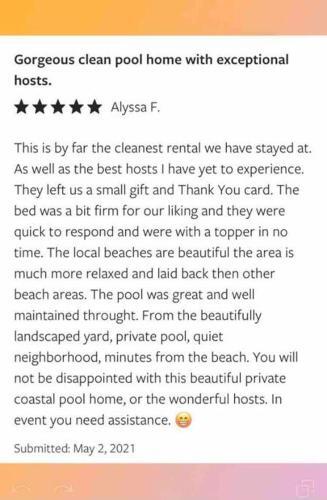 *coastal Beautiful Pool Home All To Yourself! *