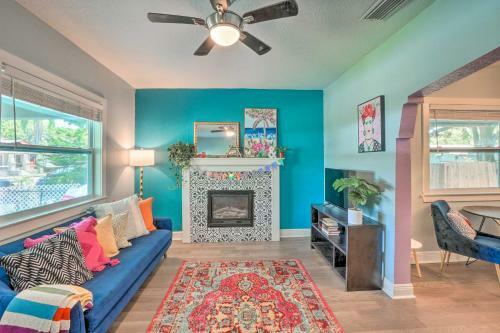 Stylish Seminole Heights Home With Private Yard