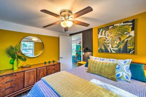 Eclectic Tampa Home Less Than 4 Mi To Busch Gardens!