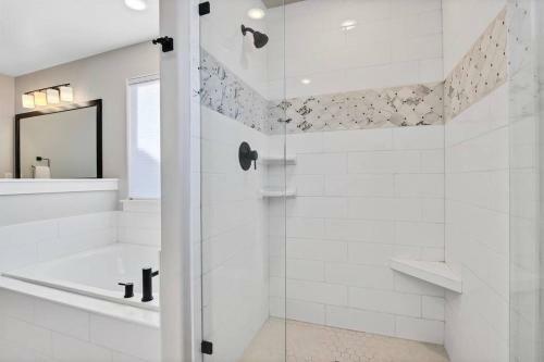 The White Custom Farmhouse 5 Bedroom Home