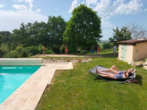 G�te Le Malartic Gersois Avec Piscine