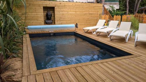 La Paillote - Piscine Chauff�e