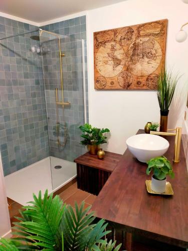 Apartamento Luxe Tropical - Appartement Edouard - Royan Centre