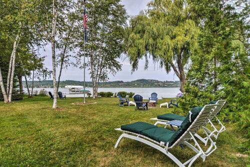 Idyllic Lake Leelanau Cottage With Dock And Fire Pit!