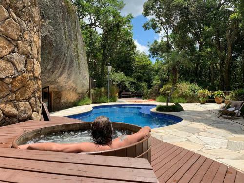 Casa Da Montanha Com Muita Natureza