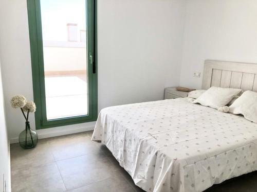 Apartamento En Moj�car En 1� L�nea de Playa