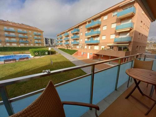 Apartamento Primera Linea de Playa Con Piscina
