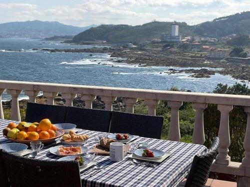 Amanecer En O Mar, Casa En Baiona Con Piscina