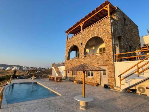 Apartamento Uphill Stoned House With Breathtaking Sunset View.