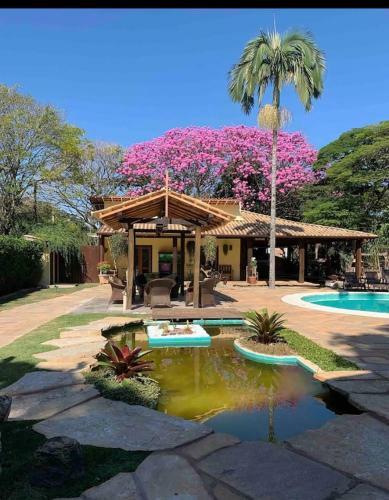 Casa de Campo C Piscina E Lazer Em Indaiatuba Sp